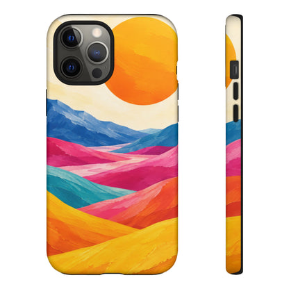 Solstice Ribbons iPhone Tough Case | sunscape