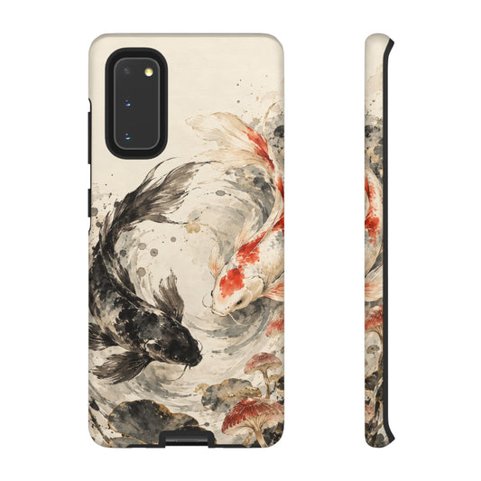 Copper and Ink Samsung Galaxy Tough Case | ink koi
