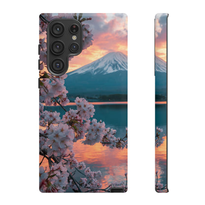 Fuji Petal Reflection Samsung Galaxy Tough Phone Case