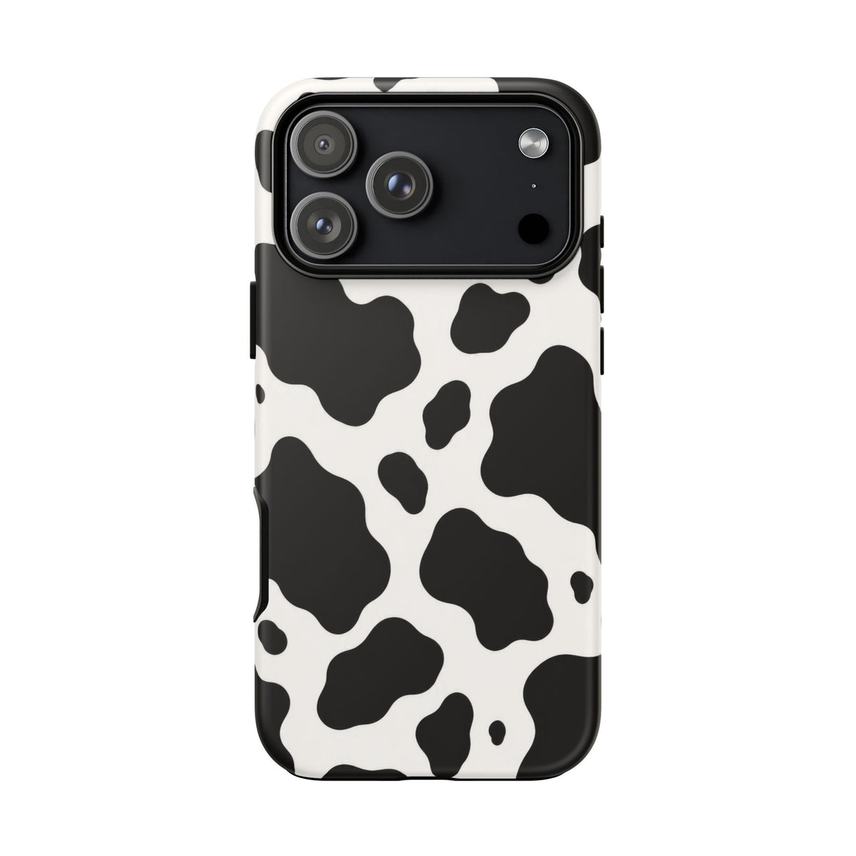 Classic Holstein iPhone Tough Case | Black & White Cow Print