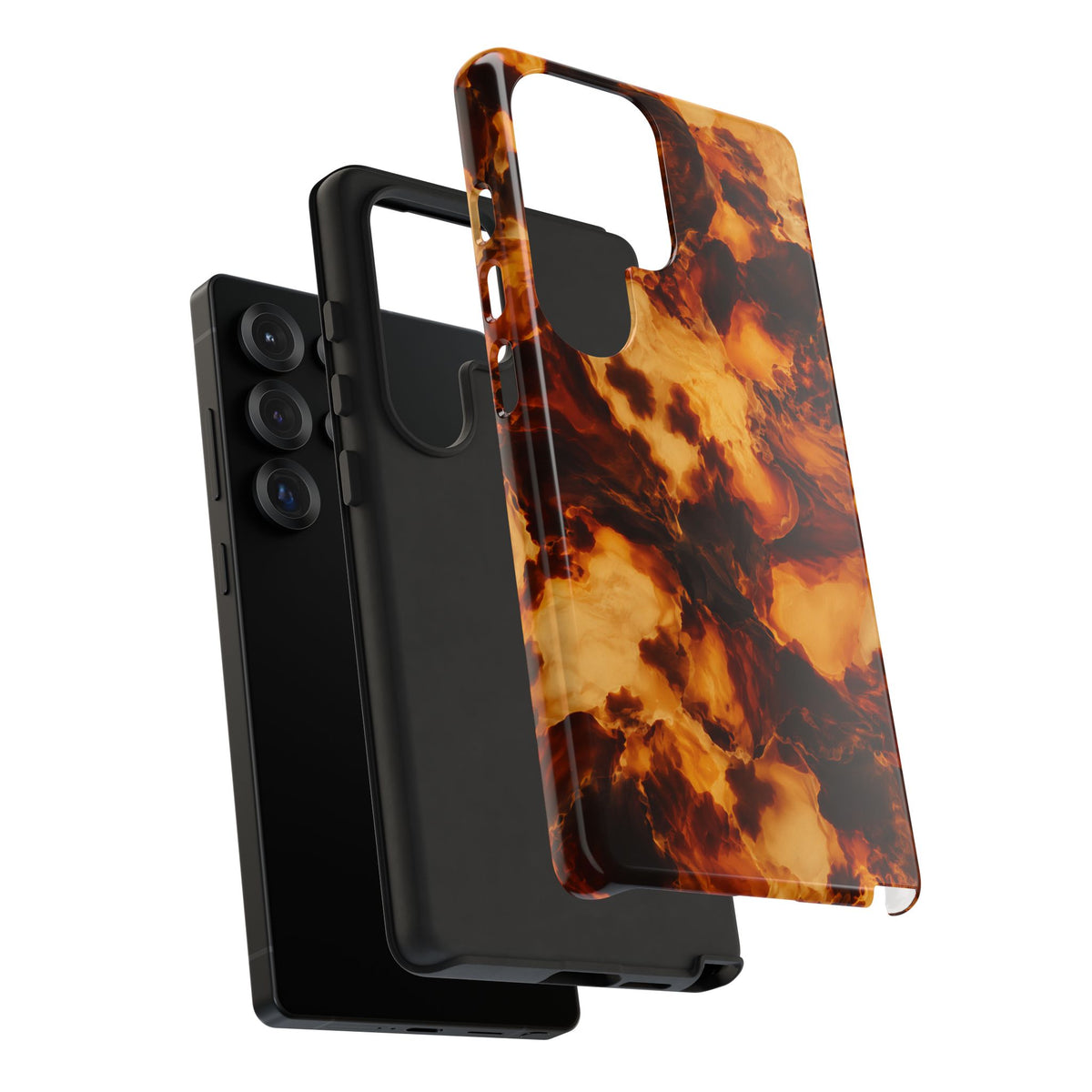 Amber Marble Samsung Galaxy Tough Case | Amber Mosaic
