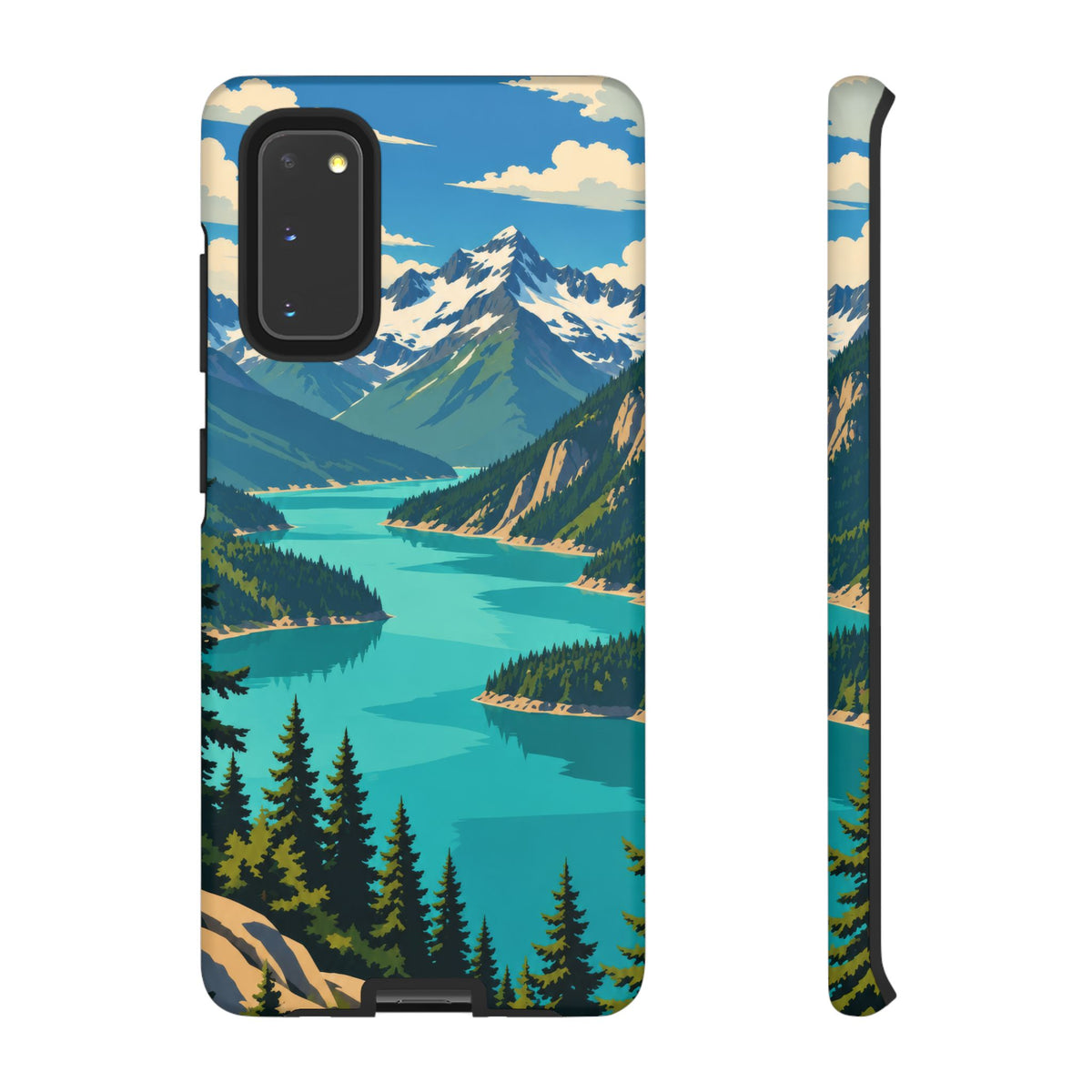 Cascades — Diablo Blue Samsung Galaxy Tough Case