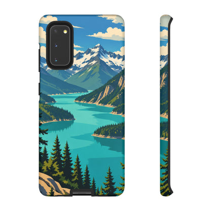 Cascades — Diablo Blue Samsung Galaxy Tough Case