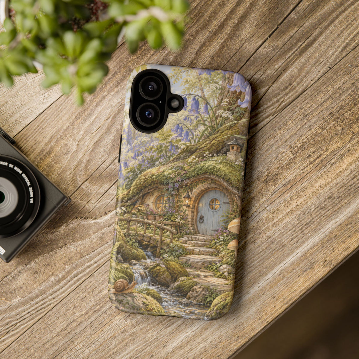 Bluebell Burrow iPhone Tough Case | bluebell cottage