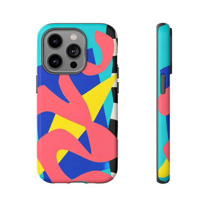 Cut Loose iPhone Tough Case | Retro Abstract Art