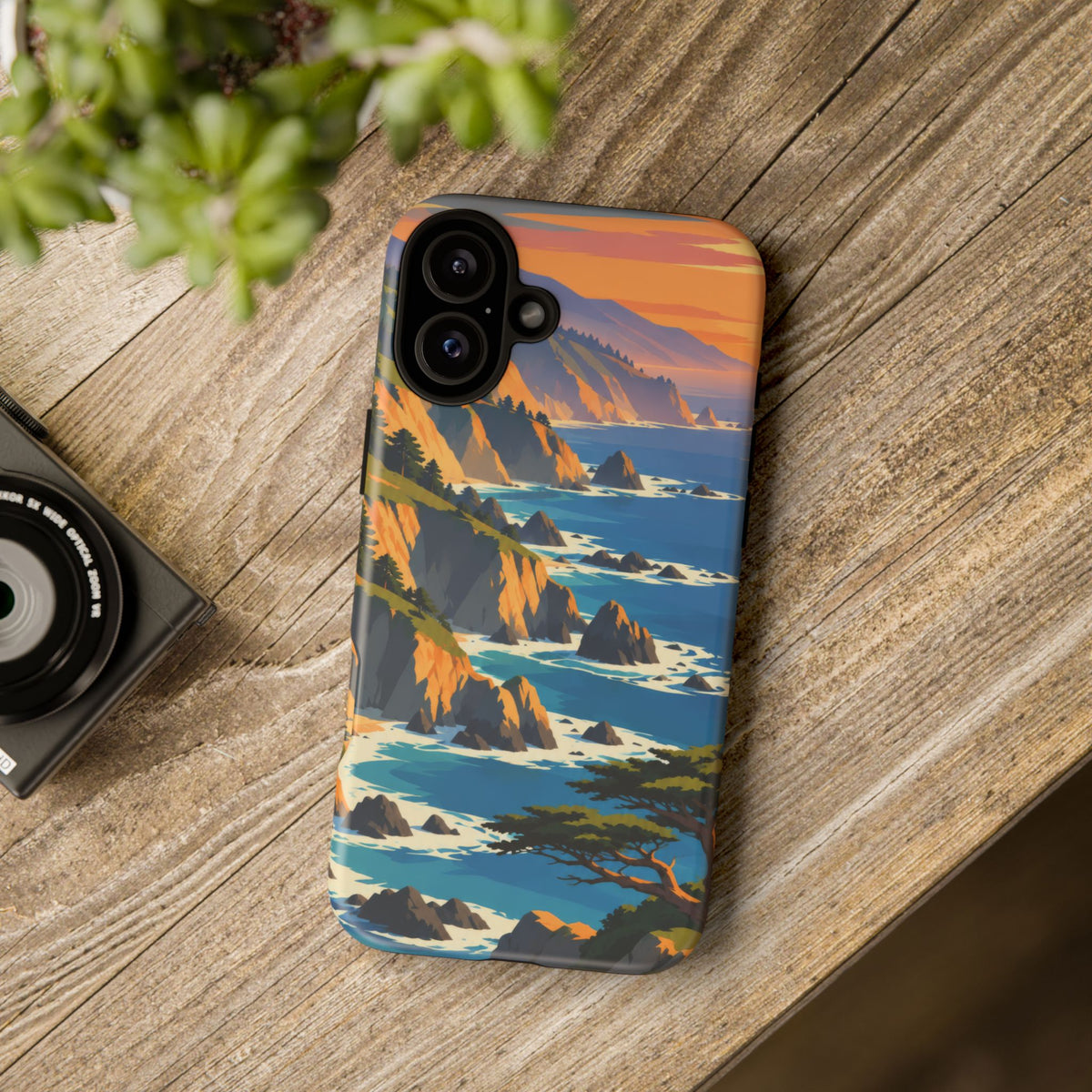 Big Sur — Cypress Coast iPhone Tough Case