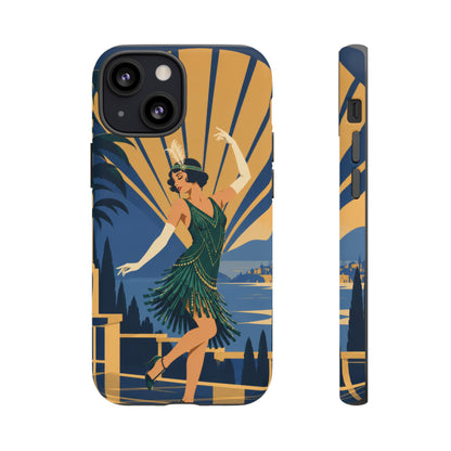 1920s Flapper — Jazz After Dark iPhone Tough Case