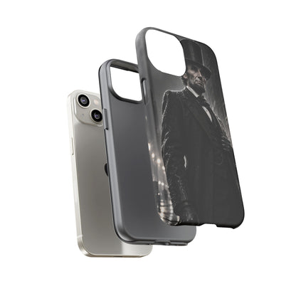 Abe after Midnight iPhone Tough Case | noir lincoln