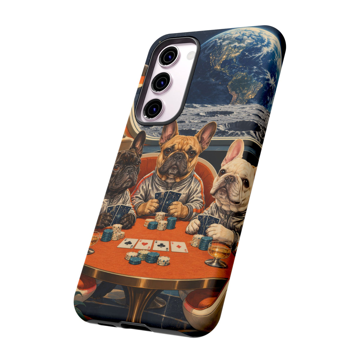 Lunar Card Club Samsung Galaxy Tough Case | french bulldog