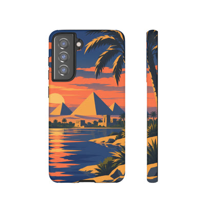 The Pyramids — Nile Dusk Samsung Galaxy Tough Case