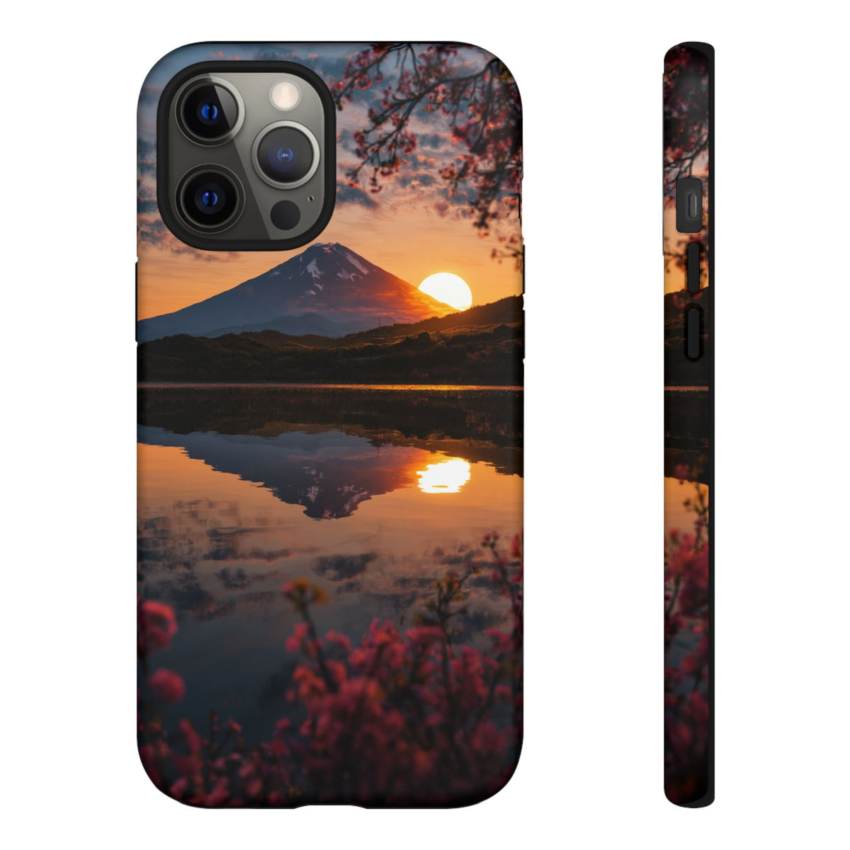 Fuji Golden Reflection iPhone Tough Phone Case