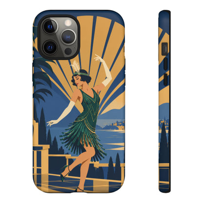 1920s Flapper — Jazz After Dark iPhone Tough Case