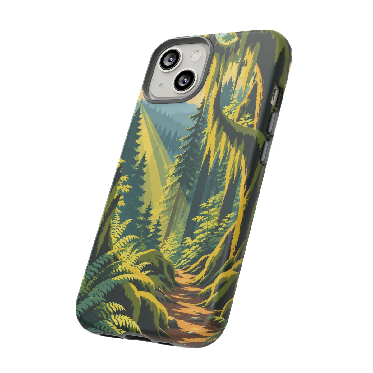 Hoh Rain Forest — Mosslight iPhone Tough Case