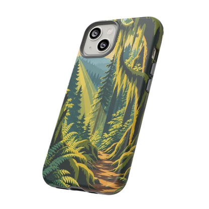 Hoh Rain Forest — Mosslight iPhone Tough Case