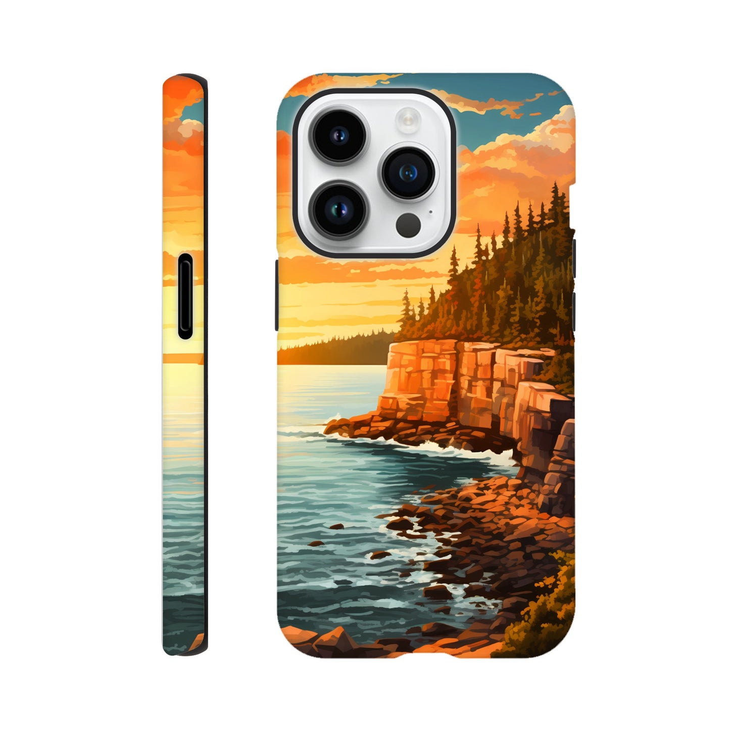 iPhone Case - Acadia Coastal Chronicles (National Park)