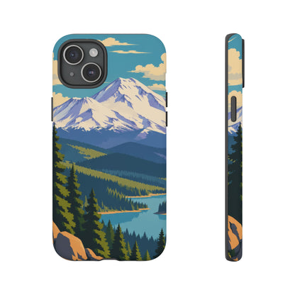 Mount Shasta — Snowlight iPhone Tough Case