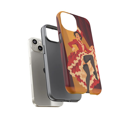Moulin Rouge Dancer — Crimson Cabaret iPhone Tough Case | cabaret dancer