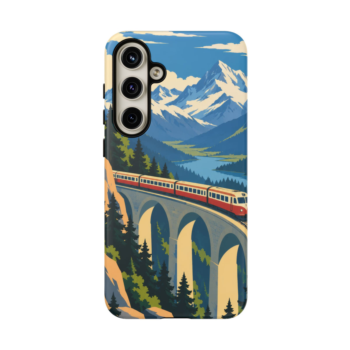 Travel by Train — Alpine Express Samsung Galaxy Tough Case | train travel