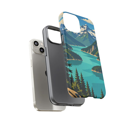 Cascades — Diablo Blue iPhone Tough Case