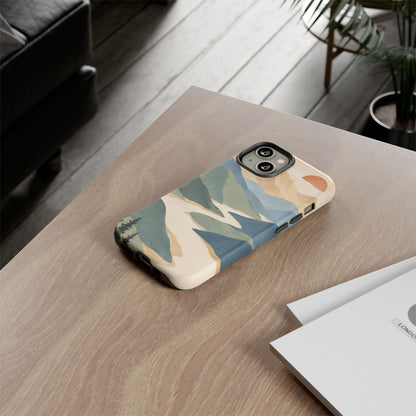 Quiet Pass iPhone Tough Case | mountain river