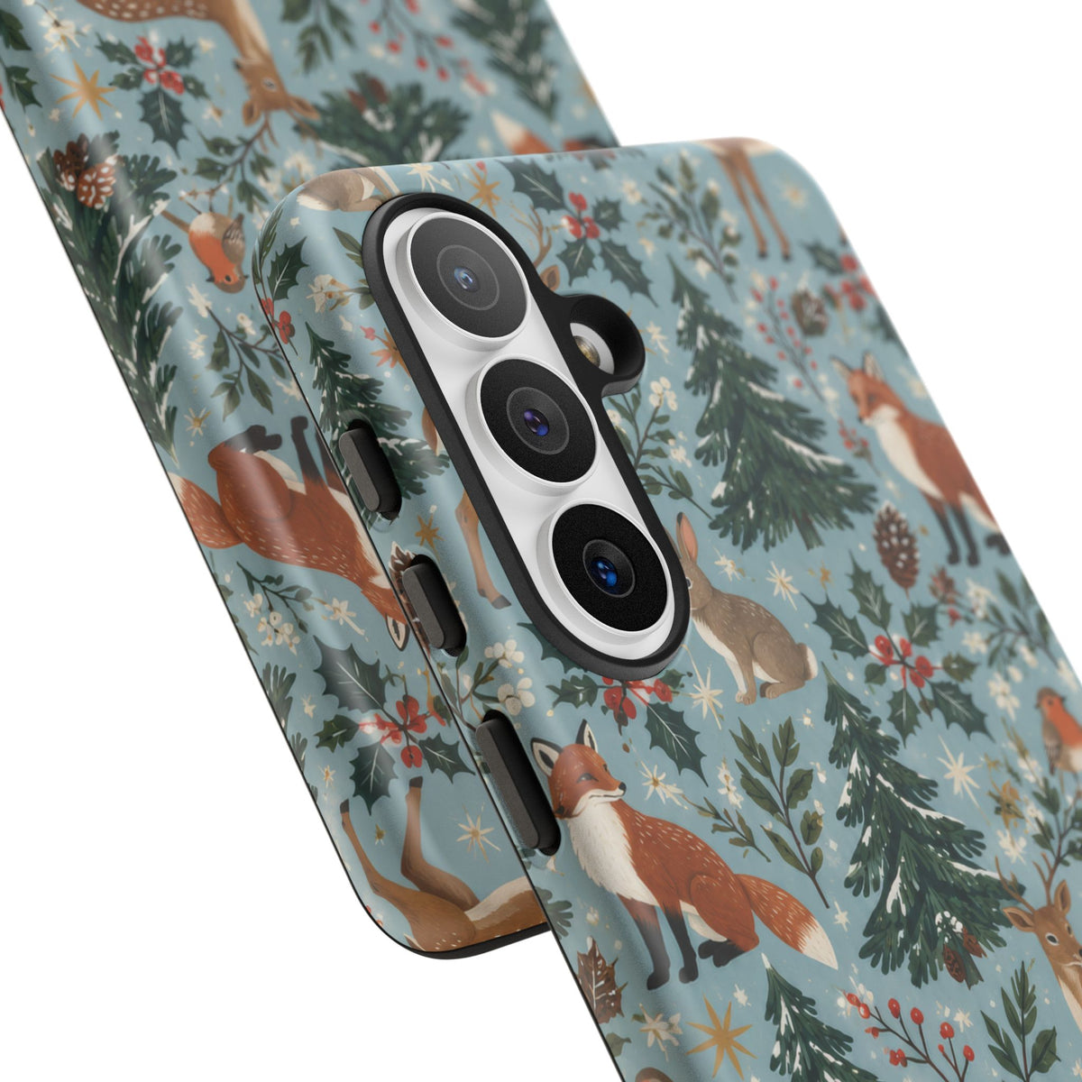 Winter Woodland Gathering Samsung Galaxy Tough Case | woodland christmas