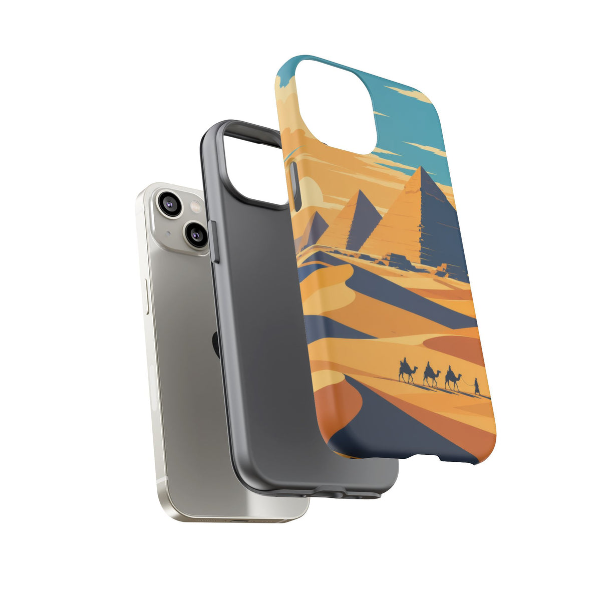 The Pyramids — Sands of Gold iPhone Tough Case