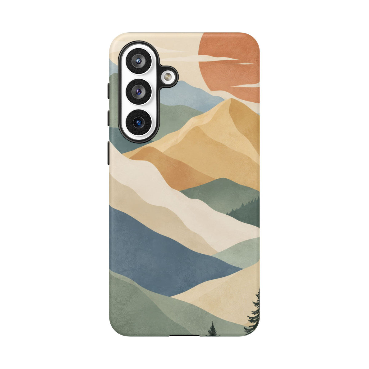 Sage Summit Samsung Galaxy Tough Case | abstract mountains