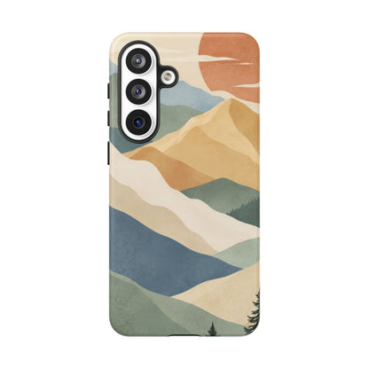 Sage Summit Samsung Galaxy Tough Case | abstract mountains