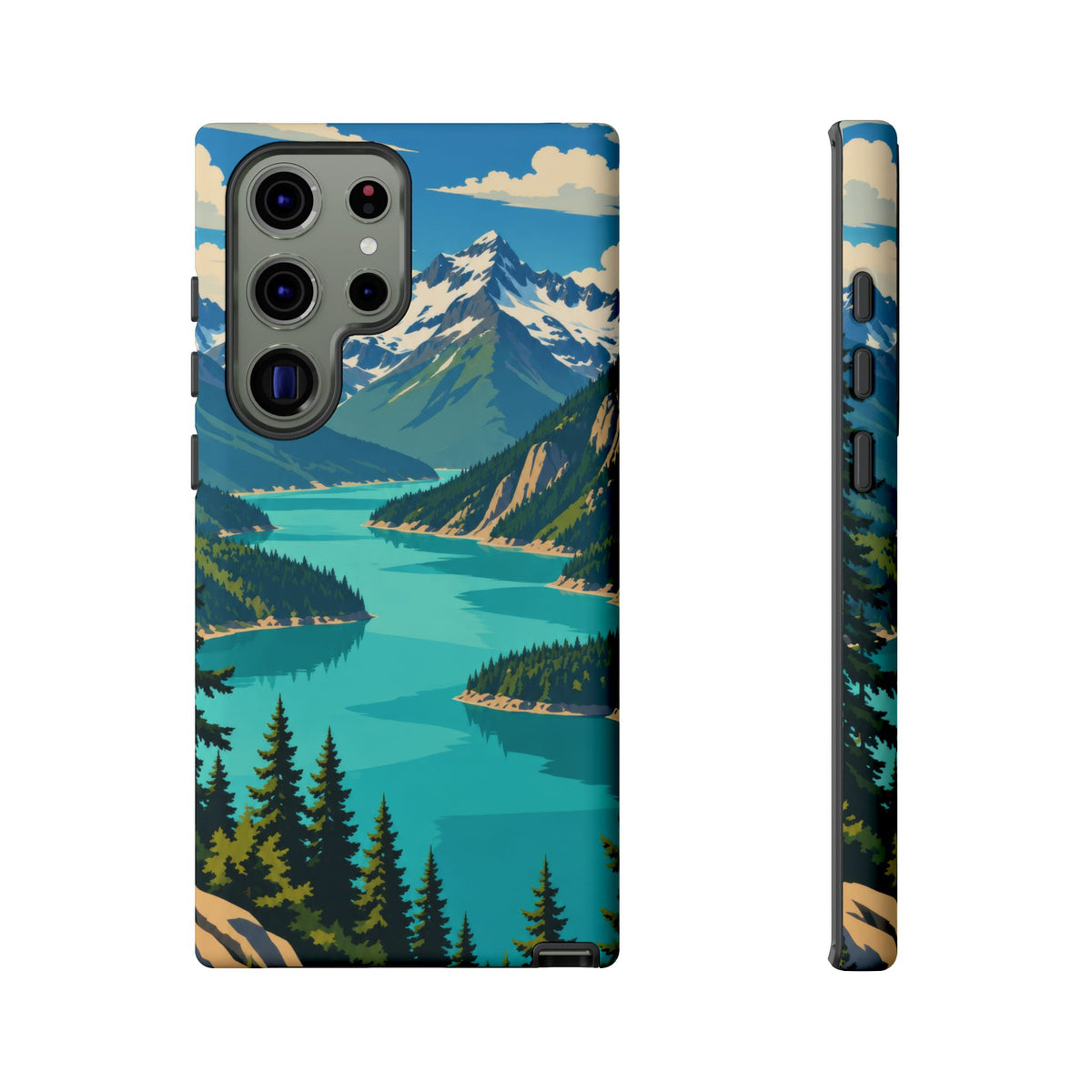 Cascades — Diablo Blue Samsung Galaxy Tough Case