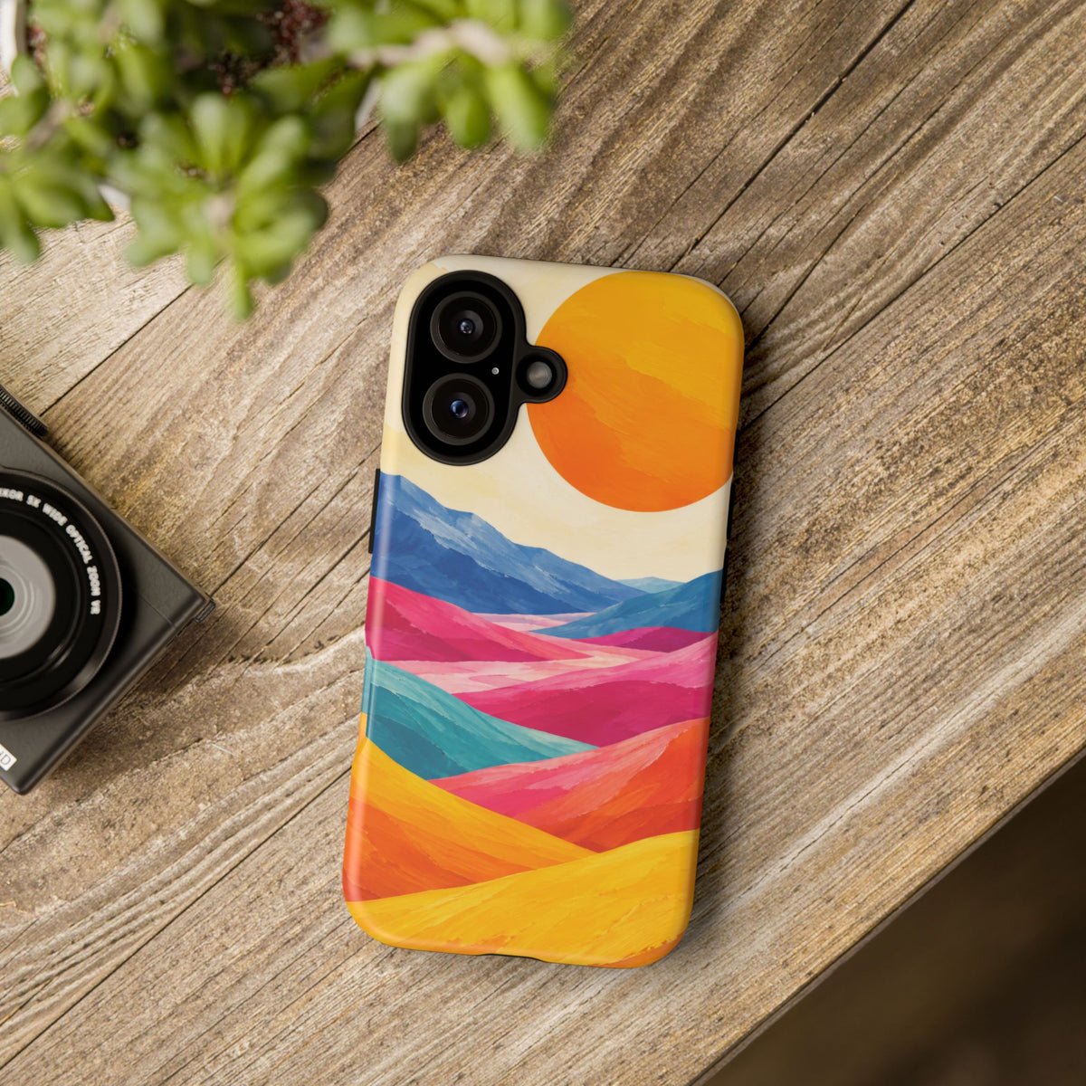 Solstice Ribbons iPhone Tough Case | sunscape