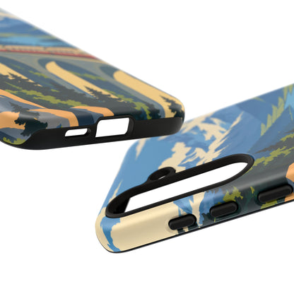 Travel by Train — Alpine Express Samsung Galaxy Tough Case | train travel