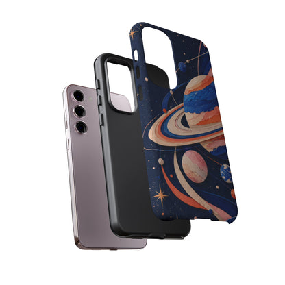 Cosmic Cut Paper Samsung Galaxy Tough Case | modern space