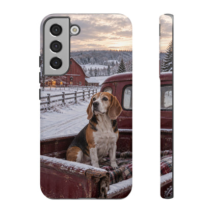 Winter Farm Watch Samsung Galaxy Tough Case | beagle