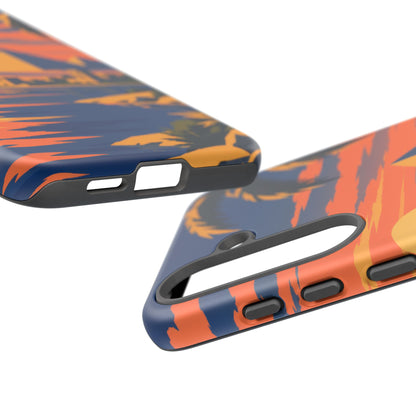 The Pyramids — Nile Dusk Samsung Galaxy Tough Case