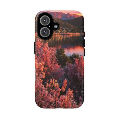 Alpine Bloom Lake iPhone Tough Phone Case