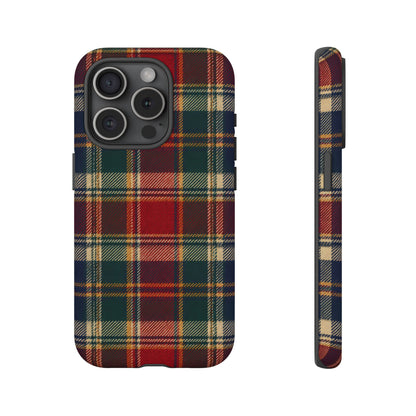 Highland Holiday iPhone Tough Case | christmas plaid