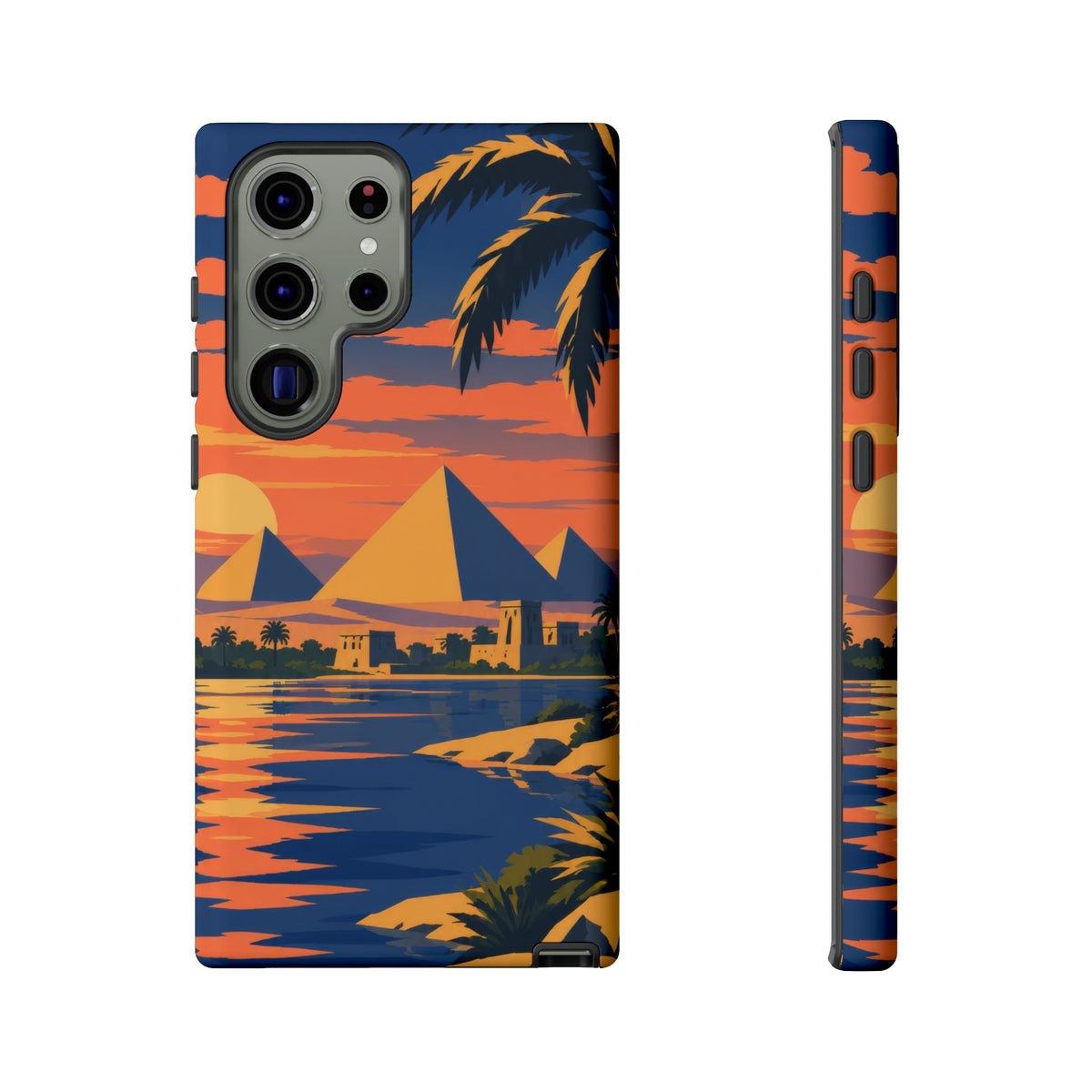 The Pyramids — Nile Dusk Samsung Galaxy Tough Case