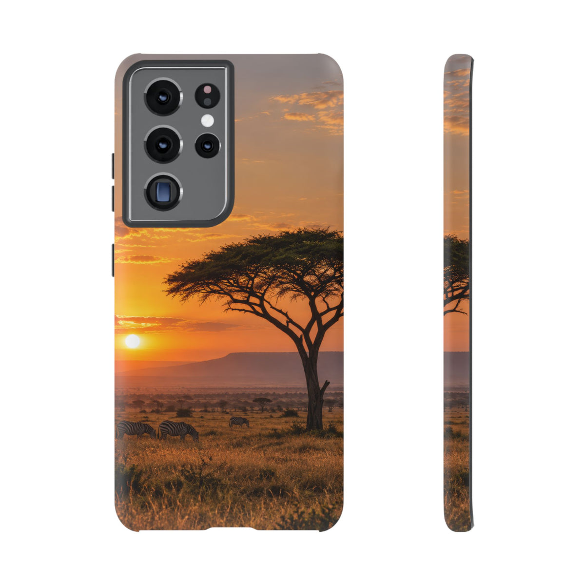 Amber Acacia Samsung Galaxy Tough Case | african sunset