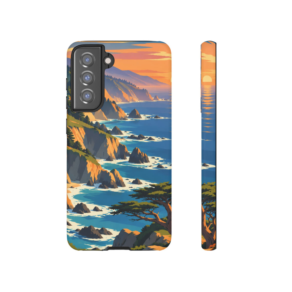 Big Sur — Cypress Coast Samsung Galaxy Tough Case