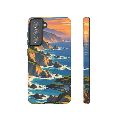 Big Sur — Cypress Coast Samsung Galaxy Tough Case