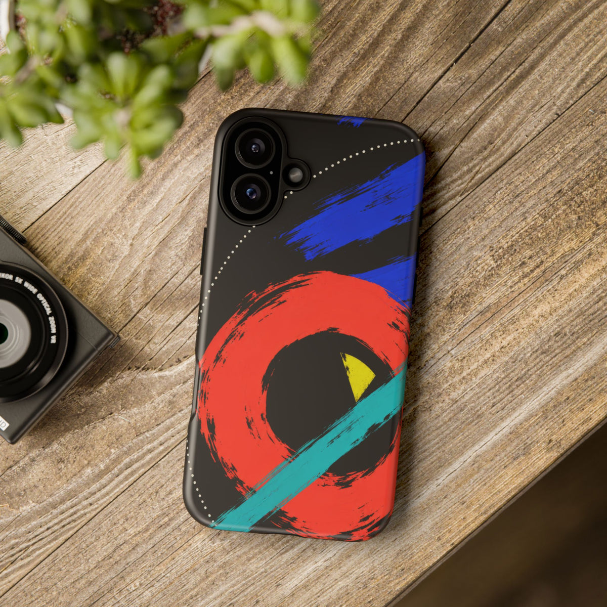 After Hours iPhone Tough Case | Abstract Orbital Art