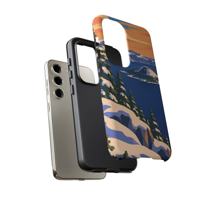 Crater Lake — Winter Caldera Samsung Galaxy Tough Case