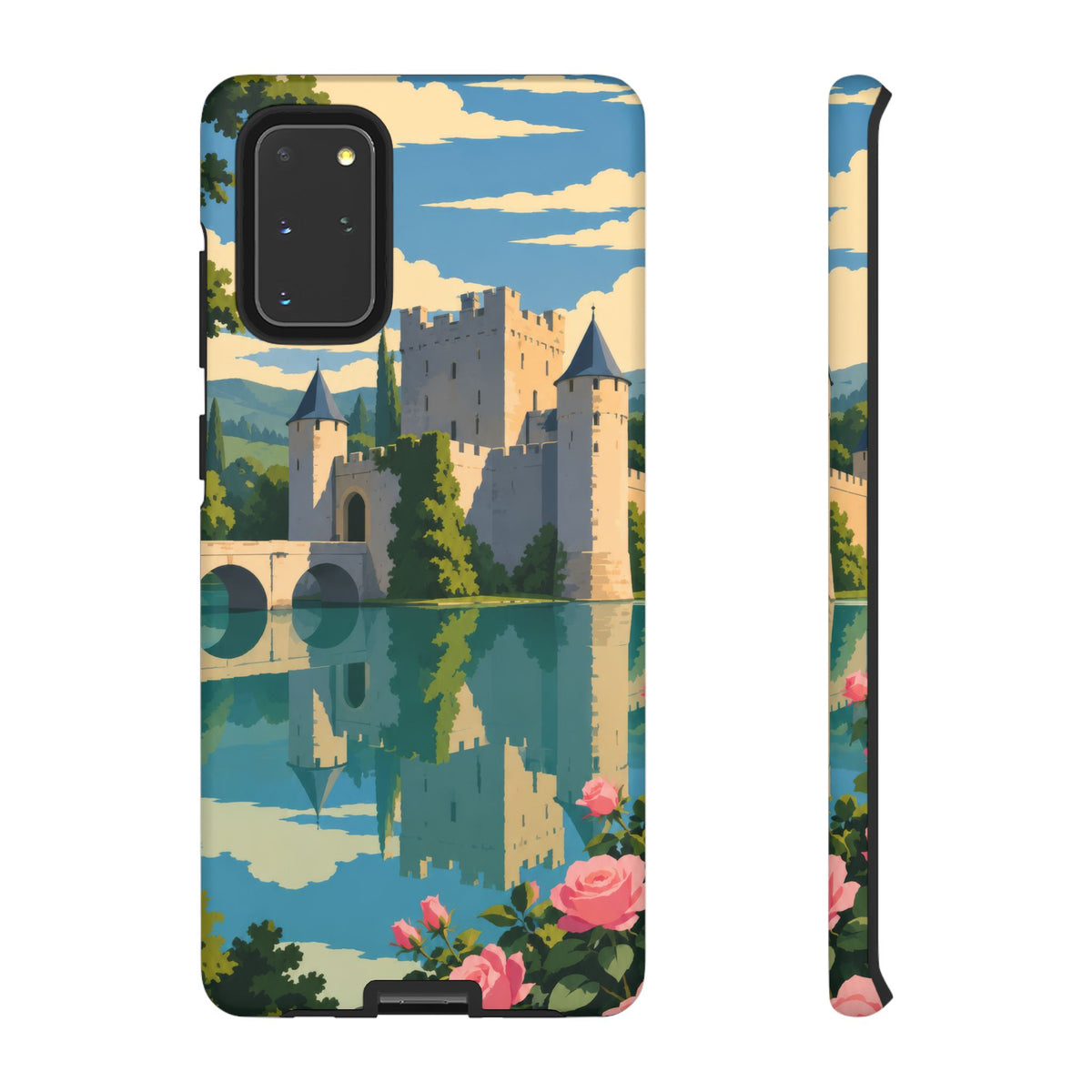 English Castle — Moat and Roses Samsung Galaxy Tough Case