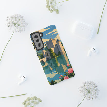 English Castle — Moat and Roses Samsung Galaxy Tough Case