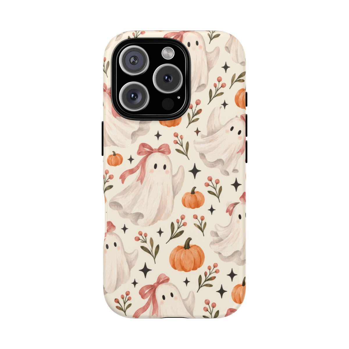 Blush Boo Social iPhone Tough Case | cute ghost