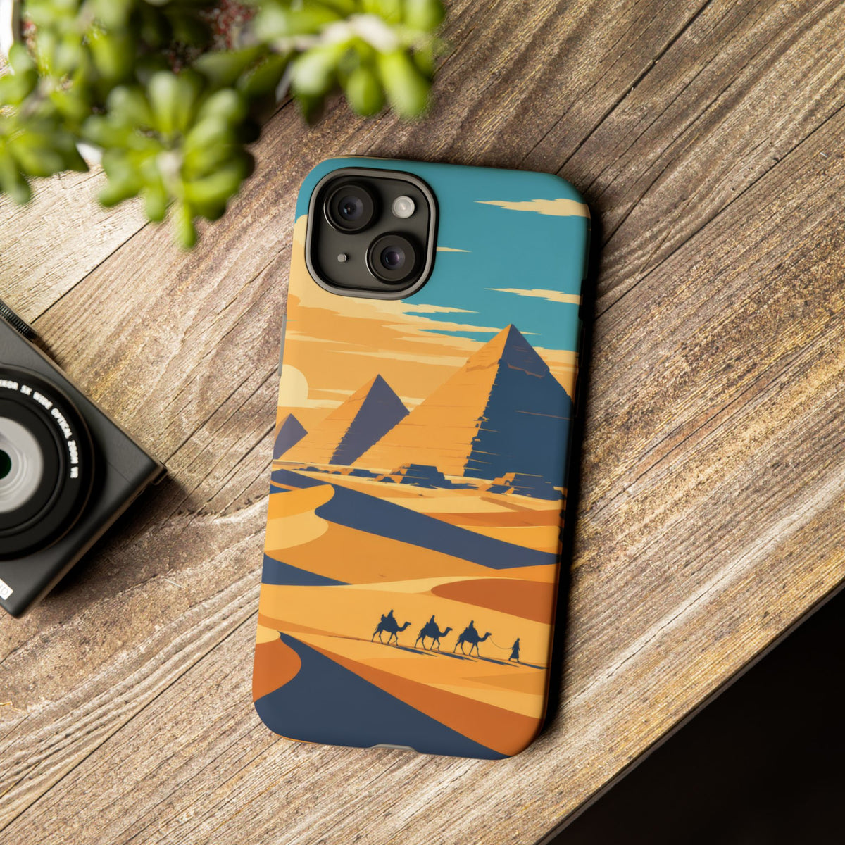 The Pyramids — Sands of Gold iPhone Tough Case