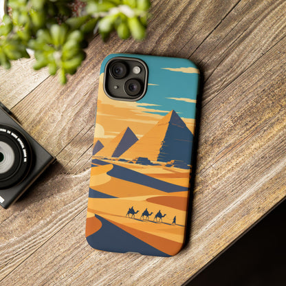 The Pyramids — Sands of Gold iPhone Tough Case