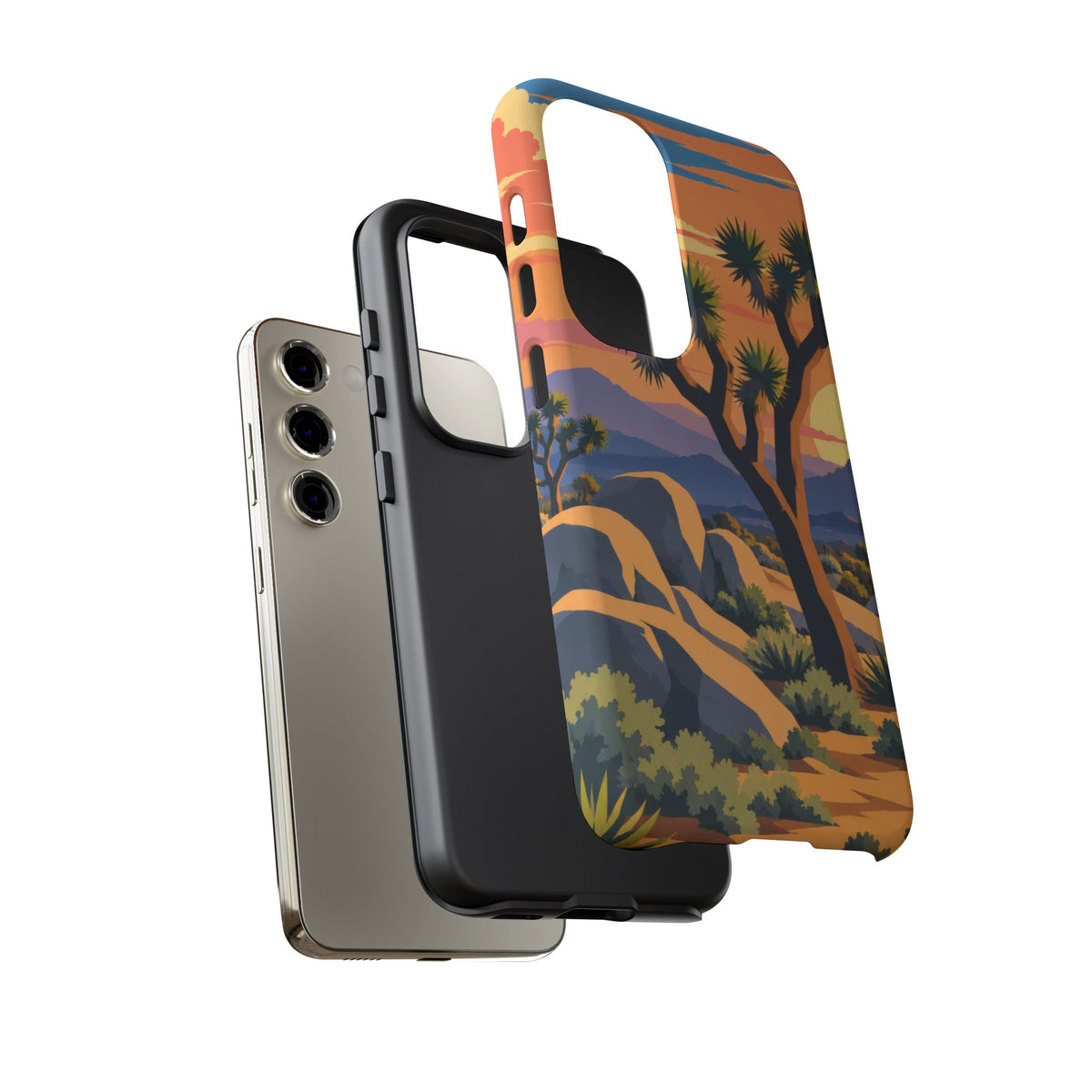 Joshua Tree — Desert Silhouettes Samsung Galaxy Tough Case