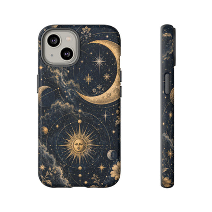 Midnight Almanac iPhone Tough Case | celestial