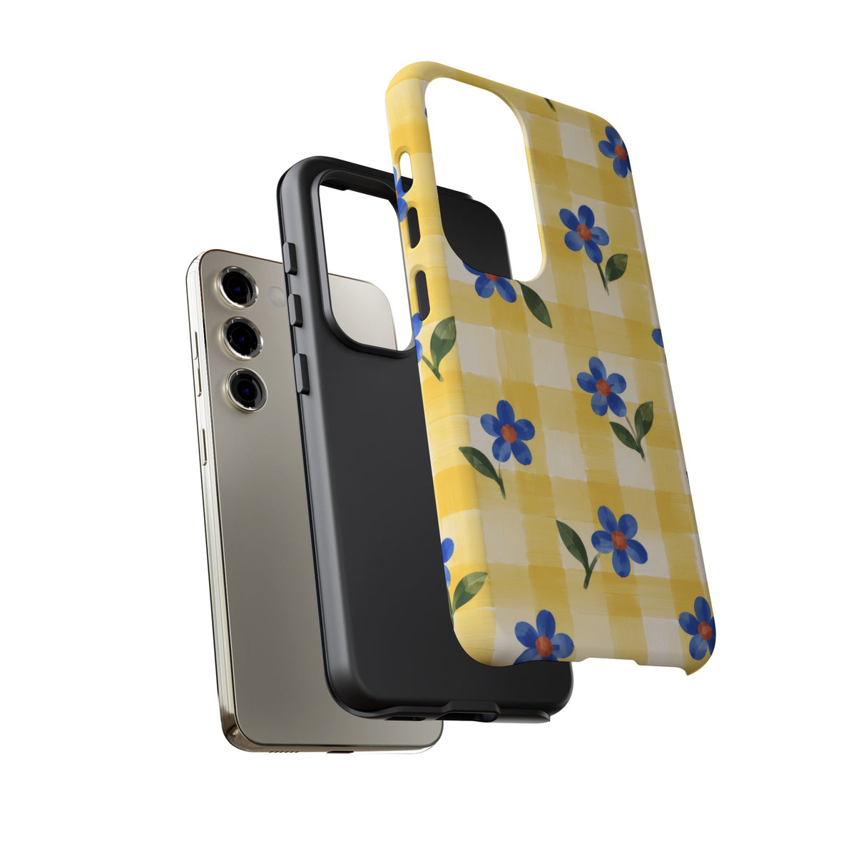 Buttercup Picnic Samsung Galaxy Tough Case | yellow gingham